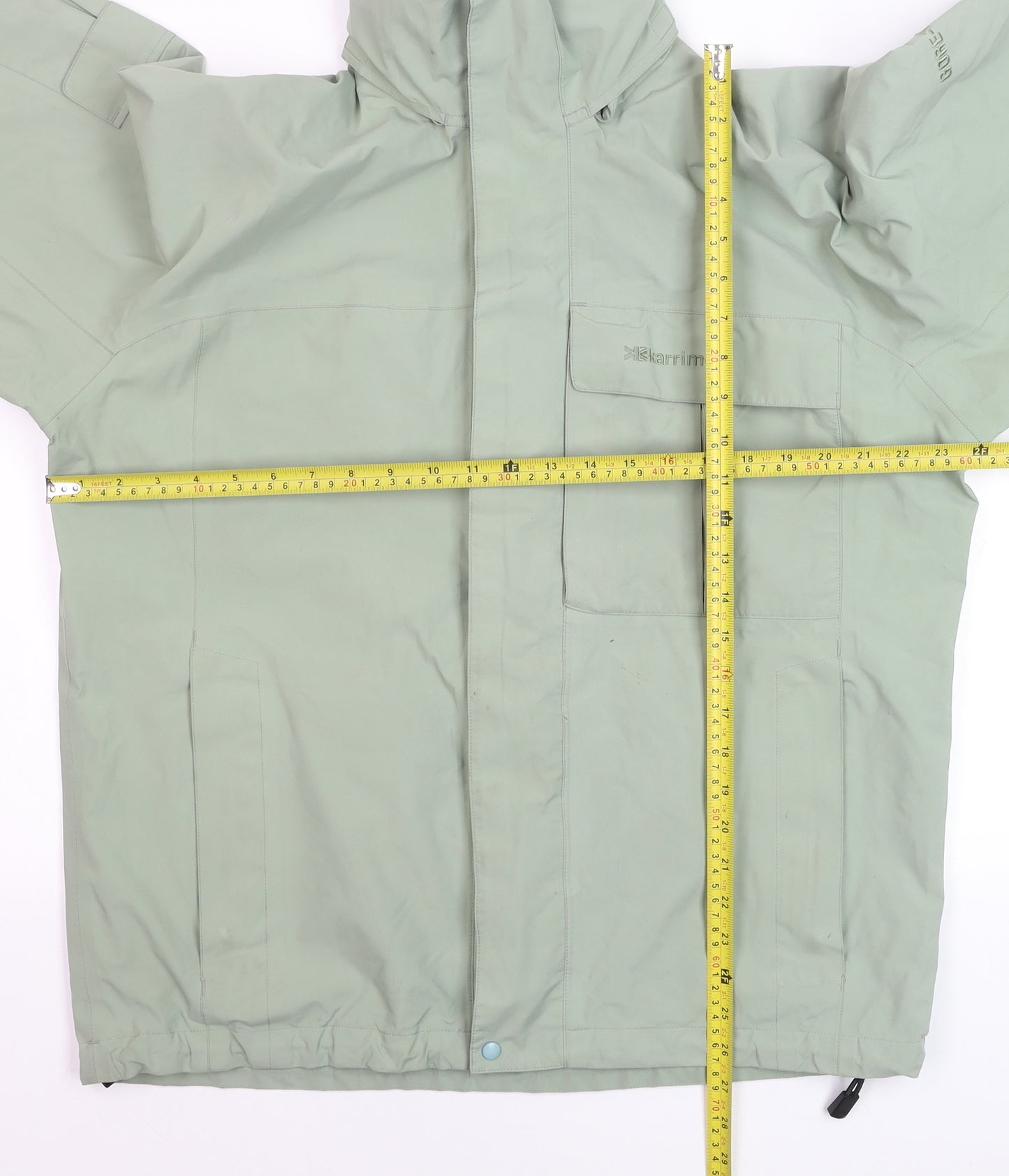 Karrimor Men's Green Voyager Waterproof Hiking Jacket Size M
