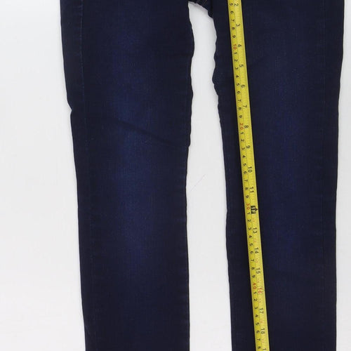 Tiffosi Women's Blue Skinny High-Rise Denim Jeans Size M
