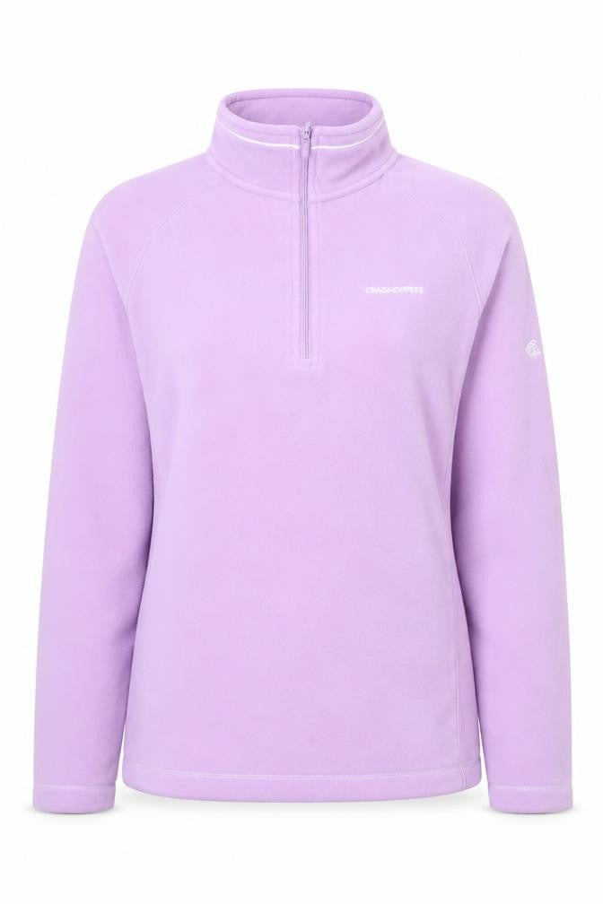 Craghoppers Women’s Purple Fleece Pullover Hoodie UK 16 Lightweight 1/2 Zip
