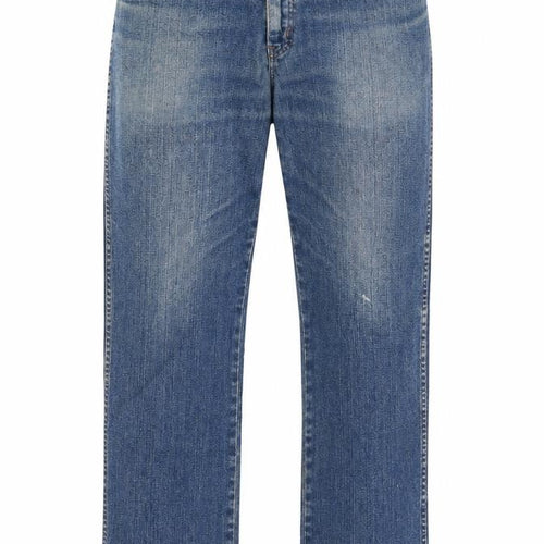 Wrangler Men's Blue Straight Denim Jeans W36 L30 Texas Stretch