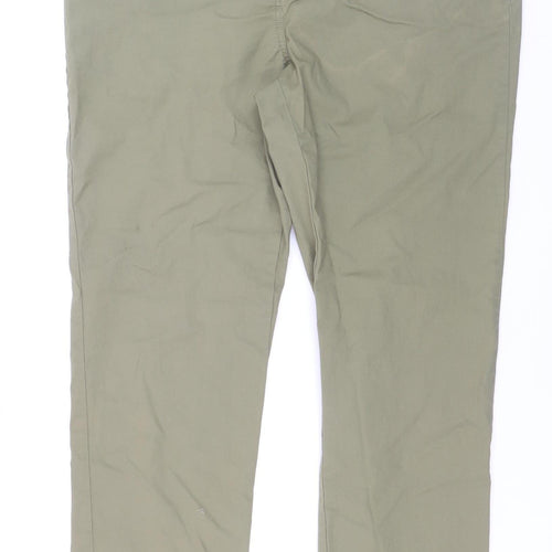Punt Roma Women’s Green Straight Jeans Size 20 Regular Fit
