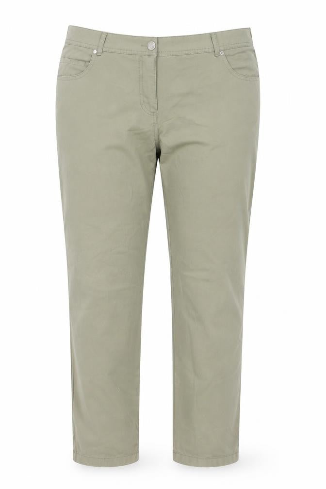 Punt Roma Women’s Green Straight Jeans Size 20 Regular Fit