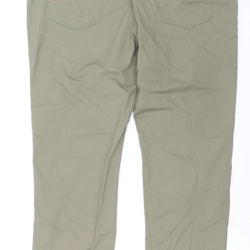 Punt Roma Women’s Green Straight Jeans Size 20 Regular Fit