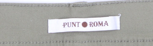 Punt Roma Women’s Green Straight Jeans Size 20 Regular Fit