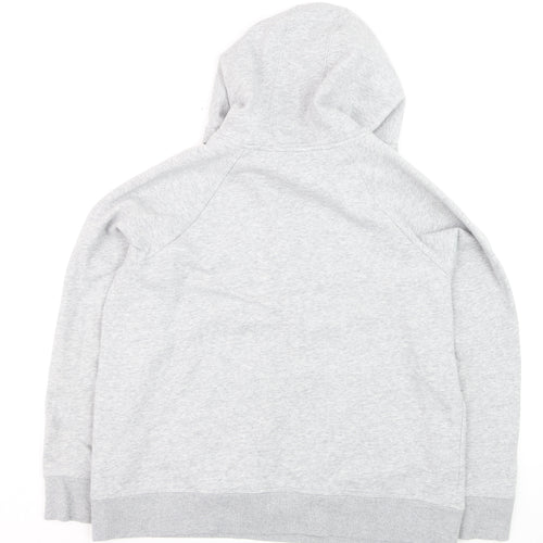 Under Armour Mens Grey Pullover Hoodie Size L Relaxed Fit Sportswear