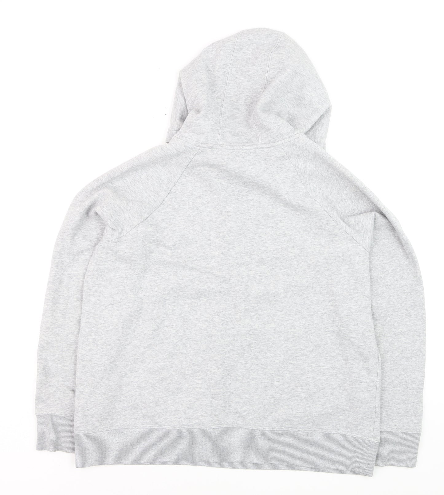 Under Armour Mens Grey Pullover Hoodie Size L Relaxed Fit Sportswear