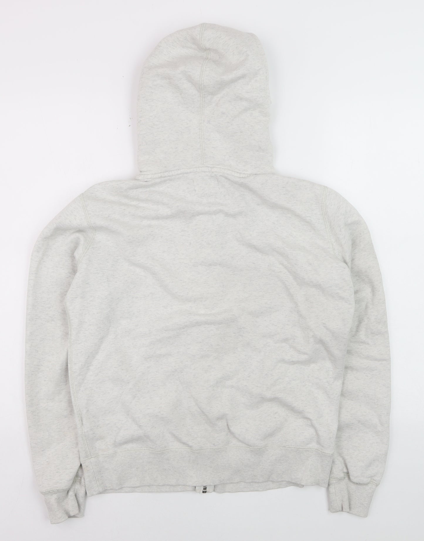 Converse Boys Grey Full Zip Hoodie Size M 10-11 Years Cotton Blend
