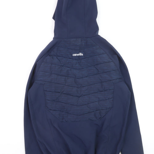 O’Neills Teens Blue Hooded Softshell Puffer Jacket Size 164