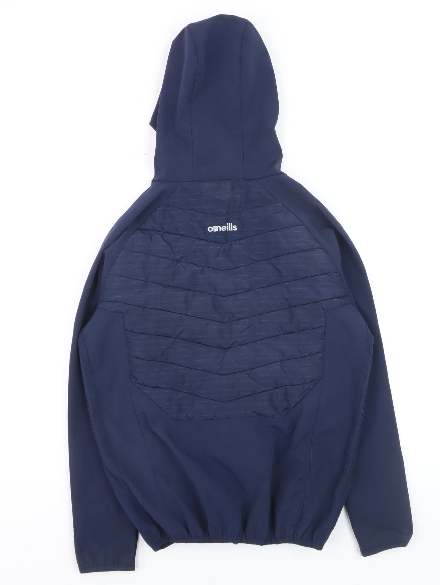 O’Neills Teens Blue Hooded Softshell Puffer Jacket Size 164