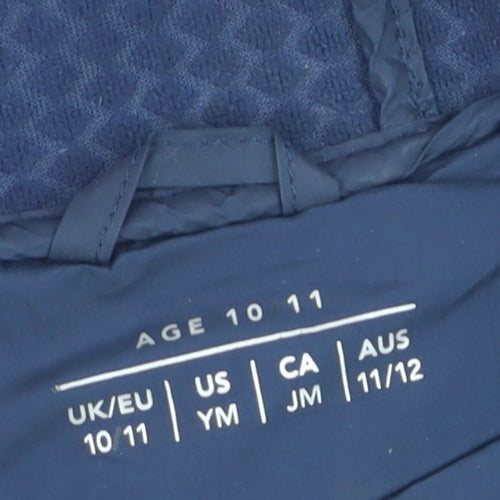 O’Neills Teens Blue Hooded Softshell Puffer Jacket Size 164