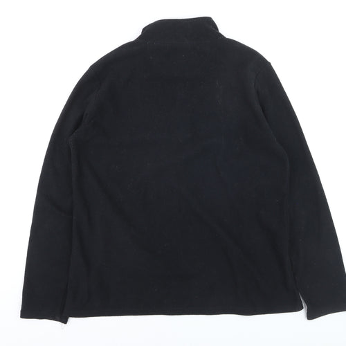 Peter Storm Women's Black 1/2 Zip Fleece Pullover Size 18