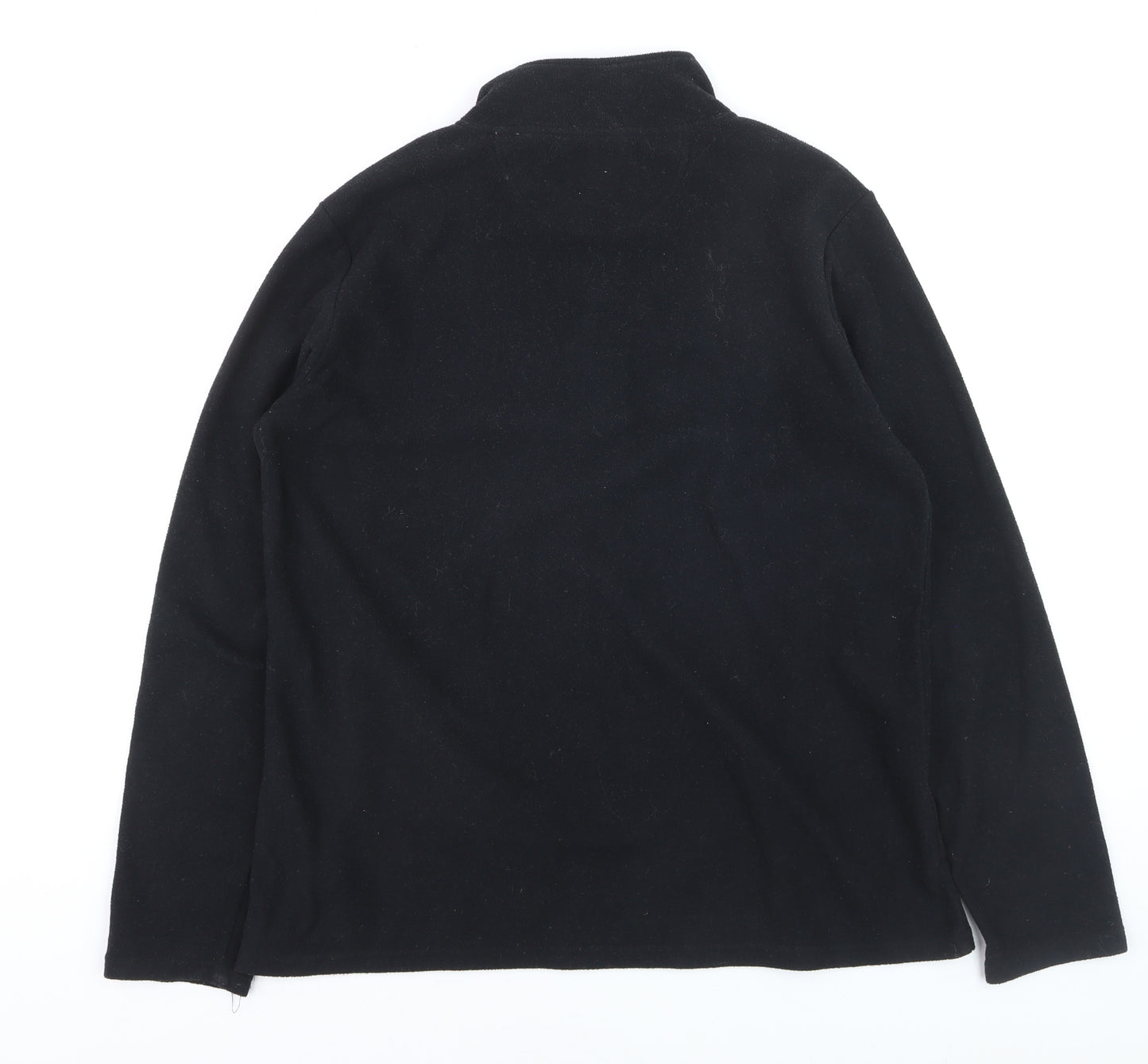 Peter Storm Women's Black 1/2 Zip Fleece Pullover Size 18