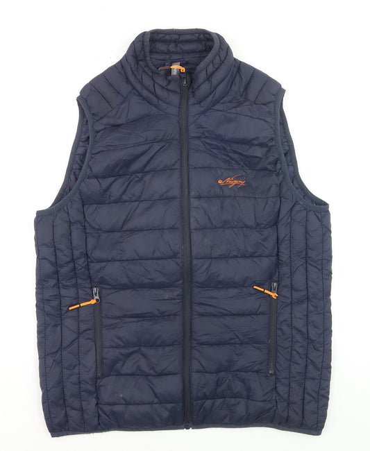 Kariban Men's Blue Lightweight Padded Bodywarmer Gilet L