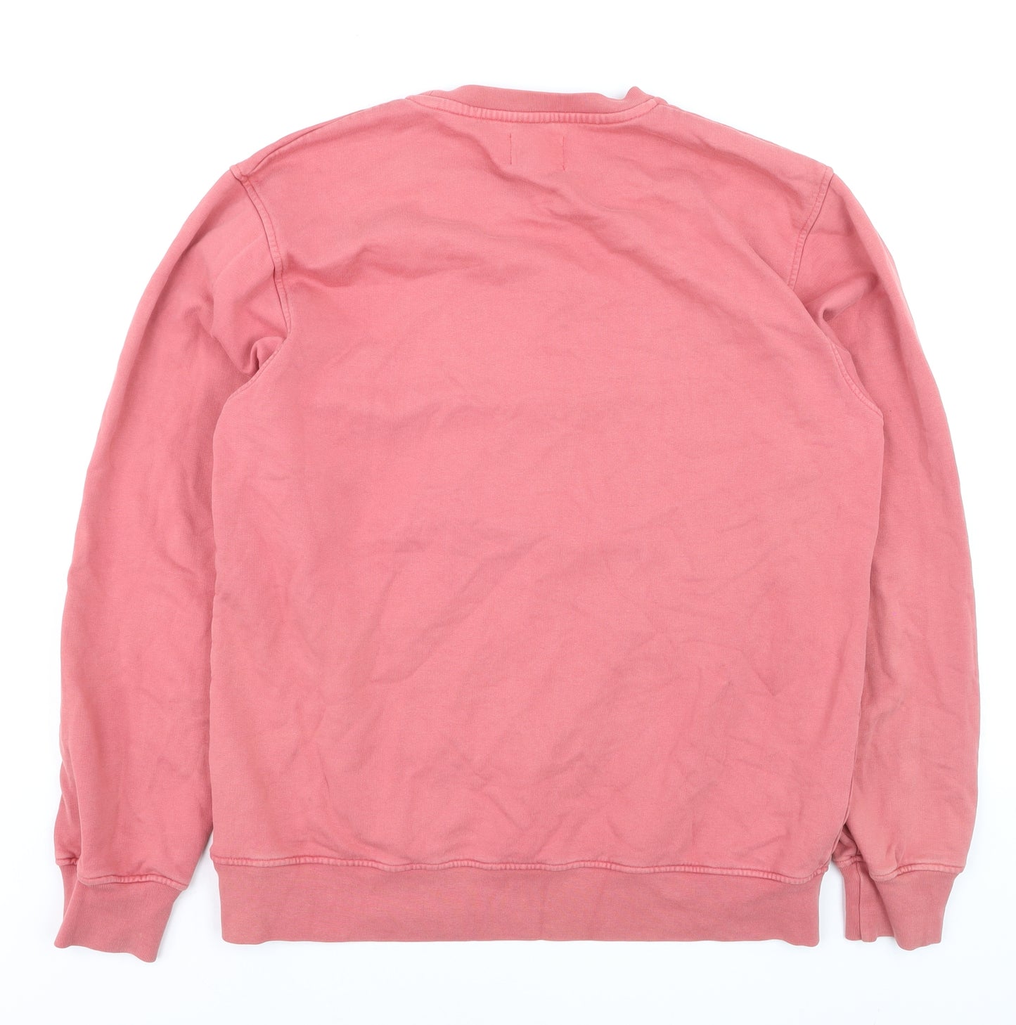 Colorful Standard Women’s Pink Organic Cotton Pullover Sweatshirt L