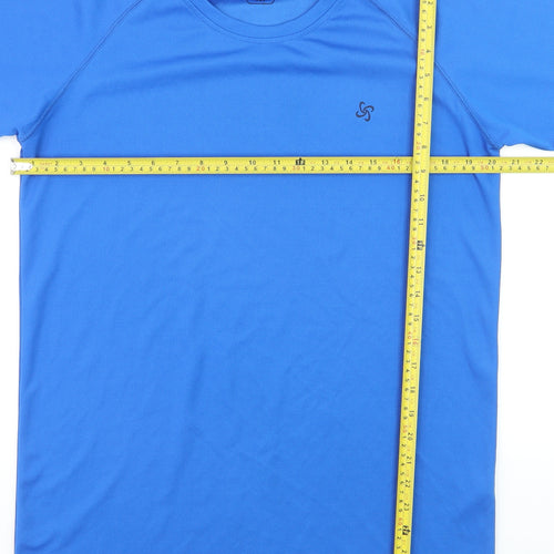 Backswing Mens Blue Medium Athletic T-Shirt Lightweight Sports Top