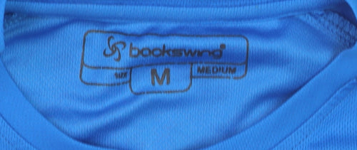 Backswing Mens Blue Medium Athletic T-Shirt Lightweight Sports Top