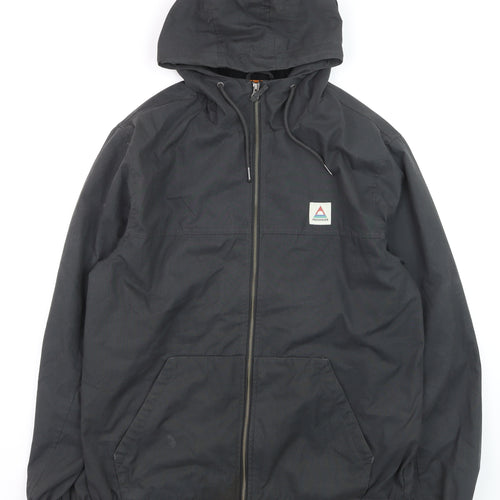 Passenger Men’s Black XL Hooded Windbreaker Jacket
