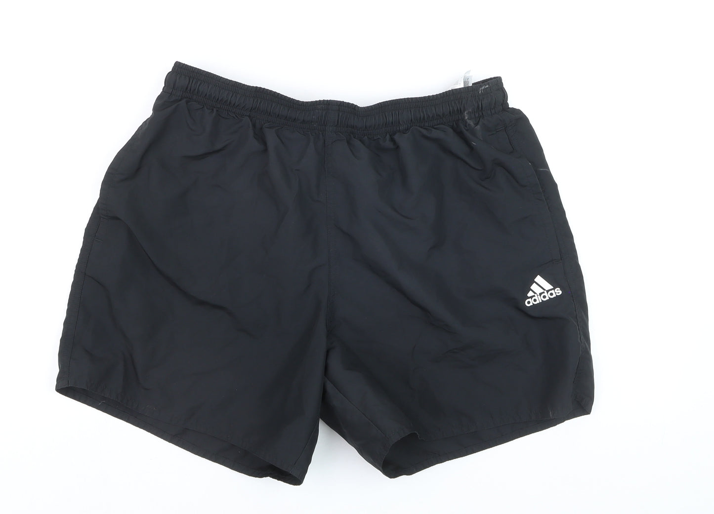 Adidas Men's Black Primegreen Sports Shorts L Quick Dry