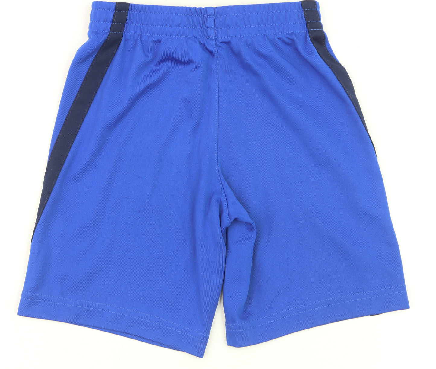 Nike Boys Blue 5-6 Years Athletic Football Shorts 100% Polyester