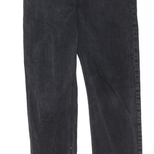 French Connection Womens Black Slim Straight Jeans Size S