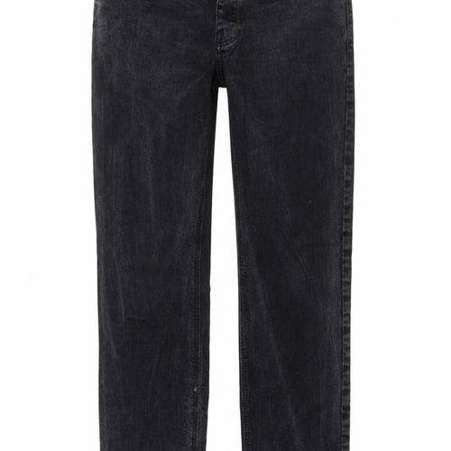 French Connection Womens Black Slim Straight Jeans Size S