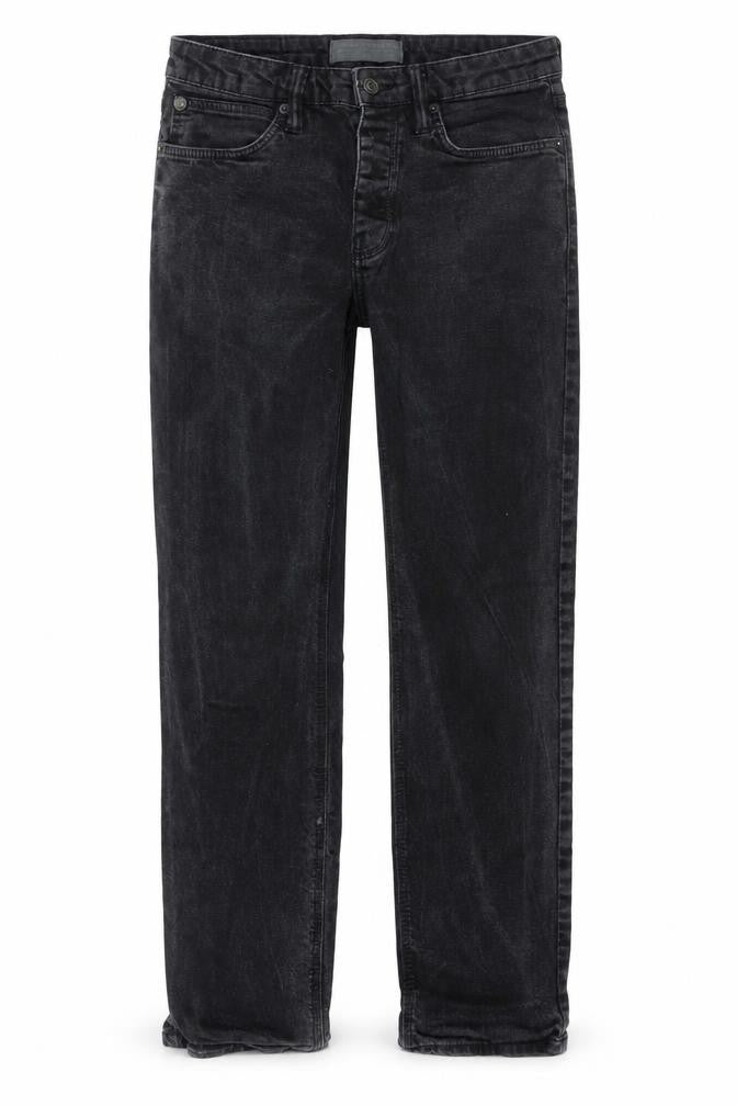 French Connection Womens Black Slim Straight Jeans Size S
