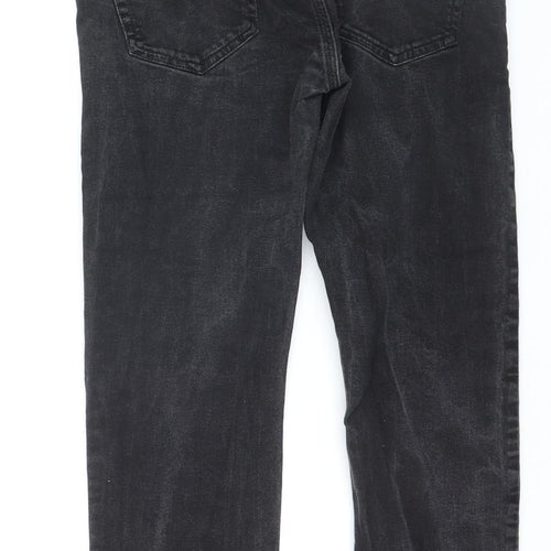 French Connection Womens Black Slim Straight Jeans Size S