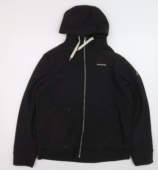 Craghoppers Men’s Black Full Zip Fleece Hoodie Size L