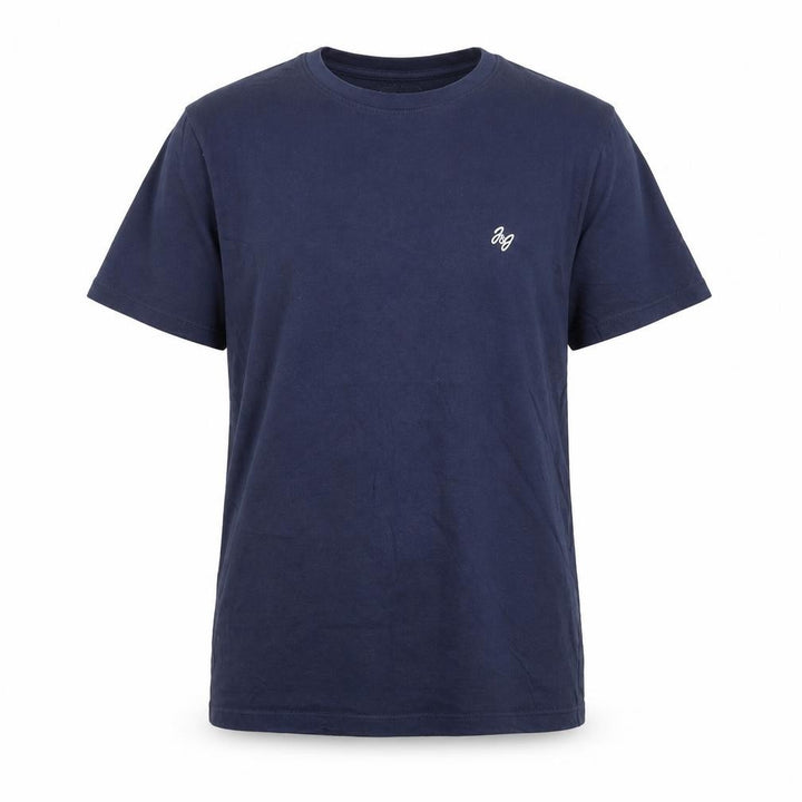 Jack & Jones Men's Navy Blue Crew Neck Cotton T-Shirt Size S