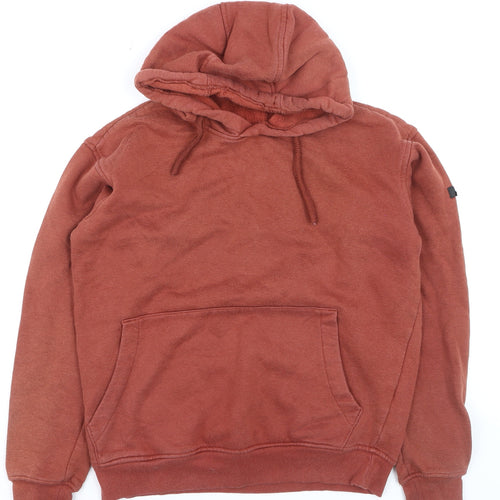 Regatta Men’s Brown Pullover Hoodie Size S Fleece Outdoor Warm Top