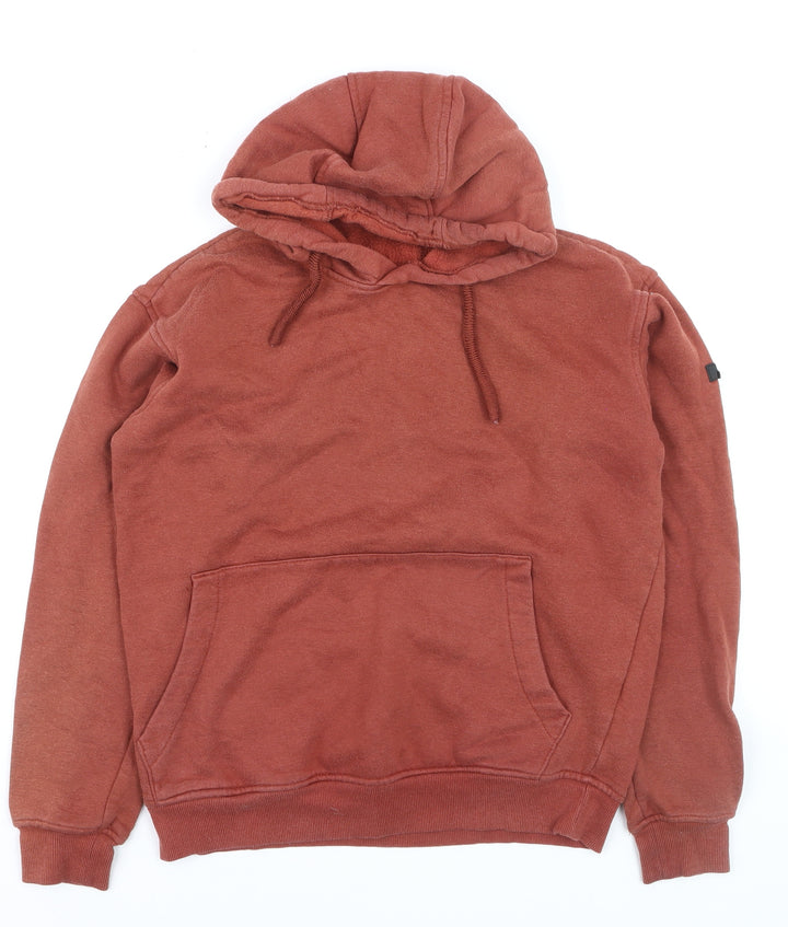 Regatta Men’s Brown Pullover Hoodie Size S Fleece Outdoor Warm Top