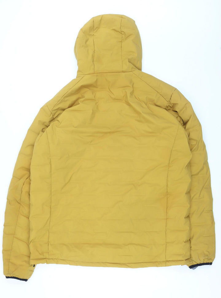 Hannah Mens Yellow XL Hooded Puffer Jacket 550 Down Winter Coat