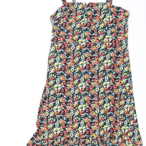 Dunnes Women’s Multicoloured Floral Strappy Midi Slip Dress Size 16