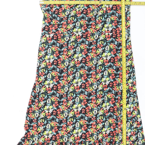 Dunnes Women’s Multicoloured Floral Strappy Midi Slip Dress Size 16