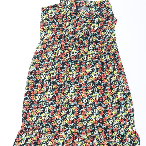 Dunnes Women’s Multicoloured Floral Strappy Midi Slip Dress Size 16