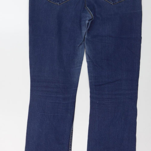 Dunnes Stores Women's Blue Bootcut Jeans Size 14 Regular Denim