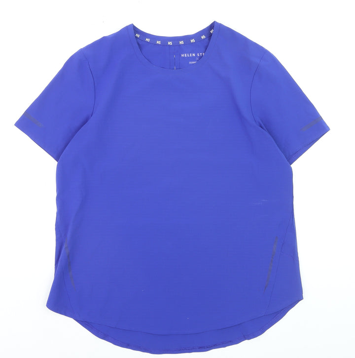 Helen Steele x Dunnes Women’s Blue Short Sleeve Active T-Shirt Size S