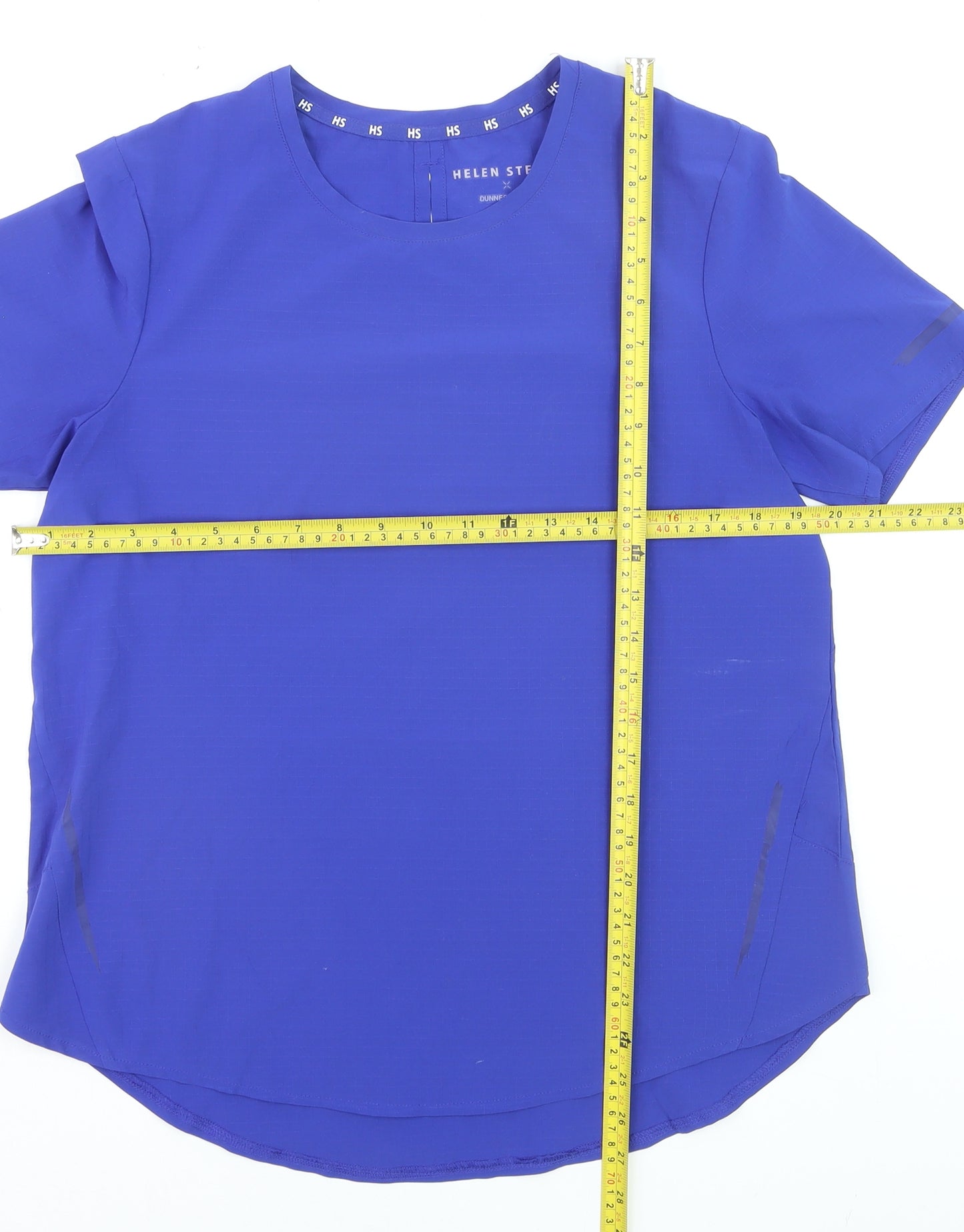 Helen Steele x Dunnes Women’s Blue Short Sleeve Active T-Shirt Size S