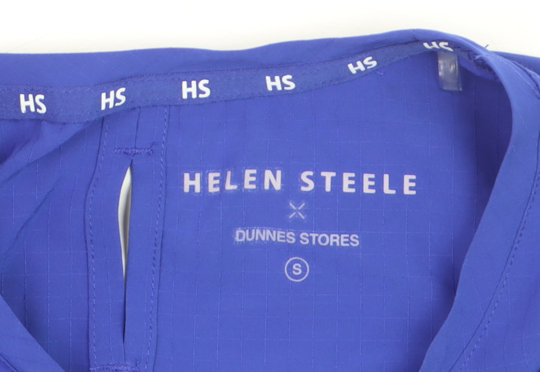 Helen Steele x Dunnes Women’s Blue Short Sleeve Active T-Shirt Size S