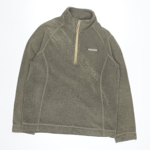 Craghoppers Men's Green XL Fleece Half Zip Pullover Sweatshirt