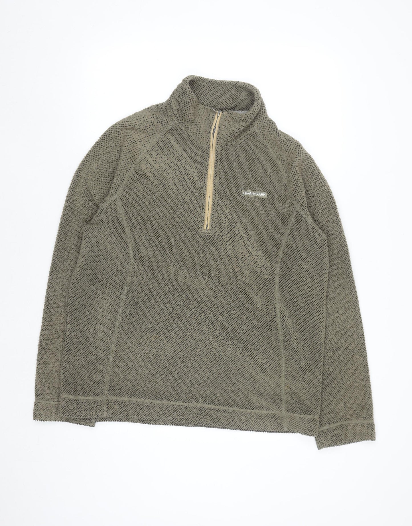 Craghoppers Men's Green XL Fleece Half Zip Pullover Sweatshirt
