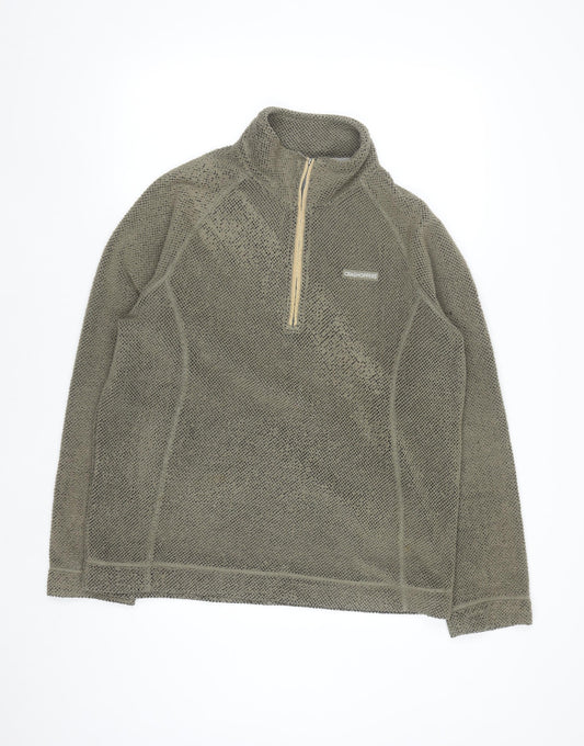 Craghoppers Men's Green XL Fleece Half Zip Pullover Sweatshirt