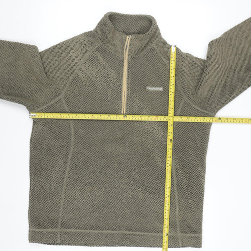 Craghoppers Men's Green XL Fleece Half Zip Pullover Sweatshirt