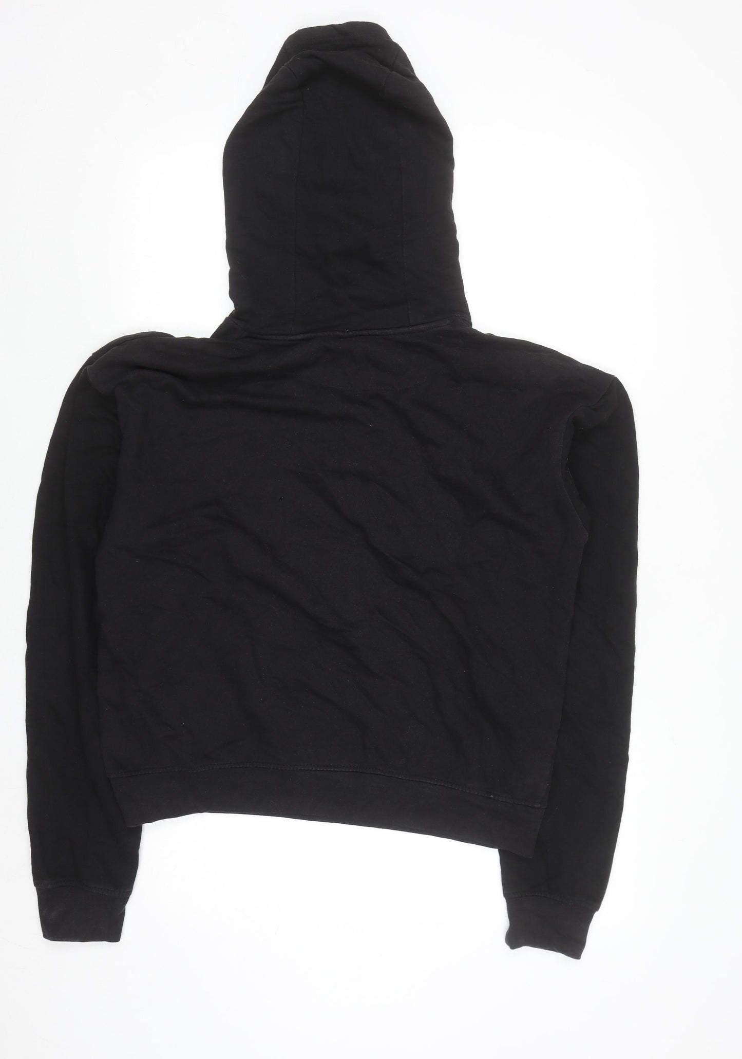 Night Addict Men's Black Pullover Hoodie S Graphic Print Fleece