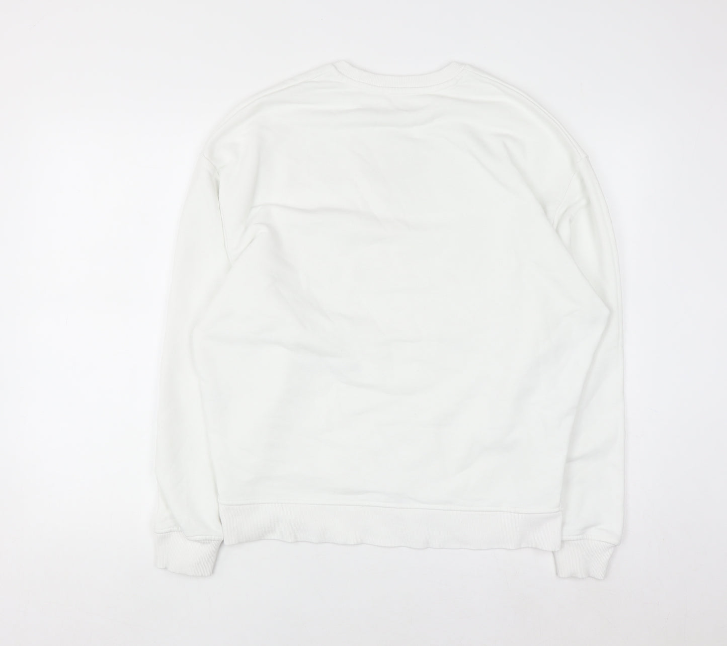 Primark Men’s White Vincent Van Gogh Art Graphic Pullover Sweatshirt XS
