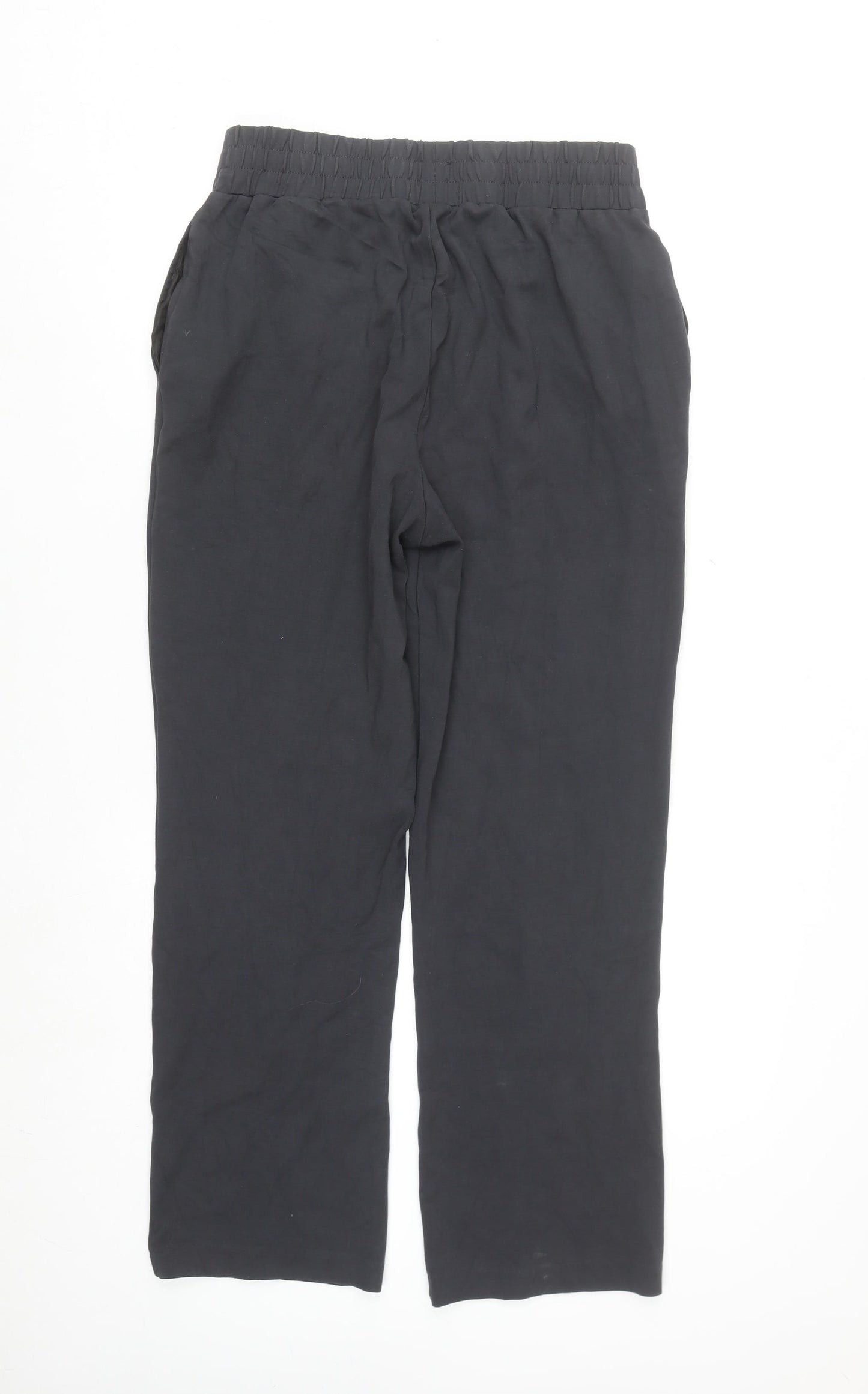 4TH ARQ Men's Black Regular Fit Stretch Trousers L