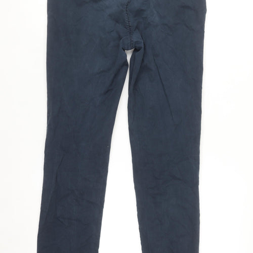 Jack & Jones Men's Blue Regular Fit Chino Trousers 30W 32L