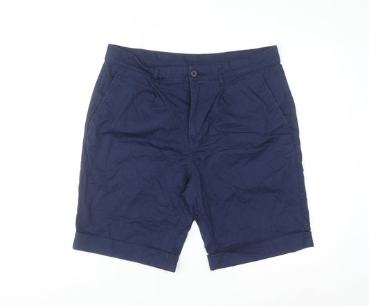 St. Bernard for Dunnes Stores Men's Blue 34in Chino Shorts