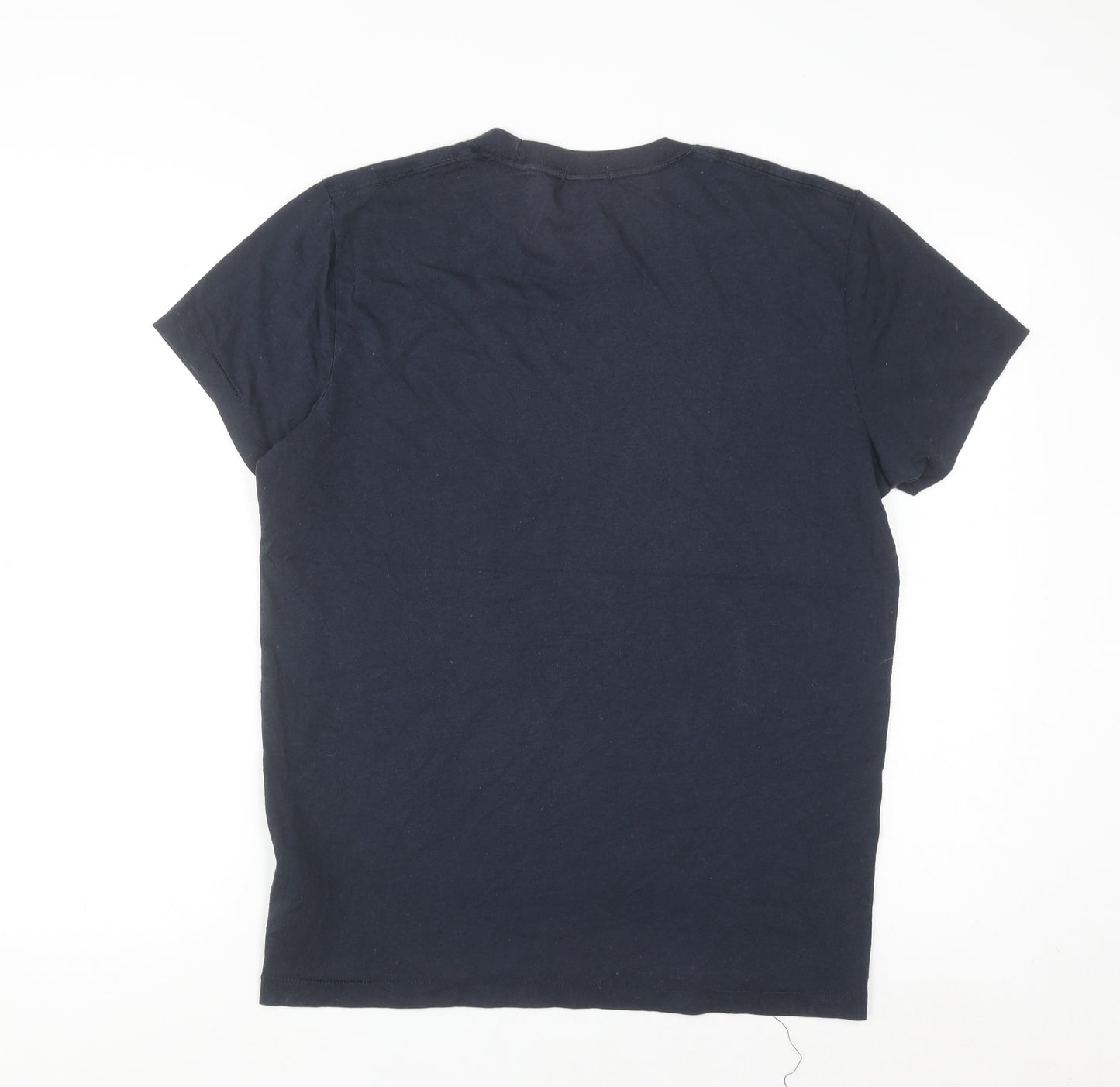 Abercrombie & Fitch Men’s Blue Muscle Fit Graphic T-Shirt Size M