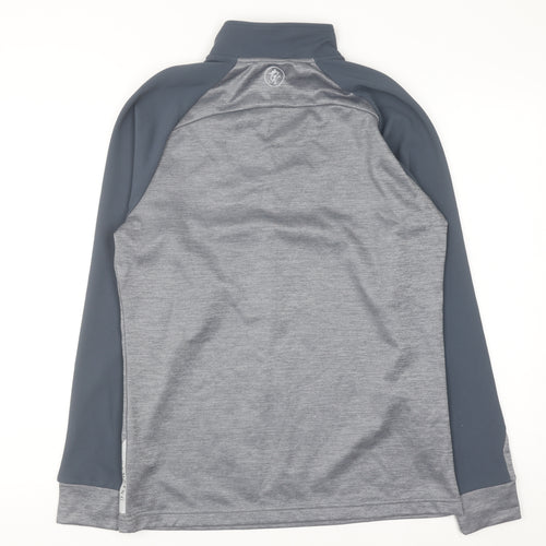 Gym King Men's Grey 1/2 Zip Pullover Sweatshirt Size S